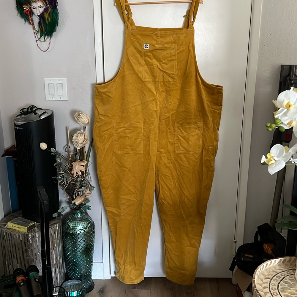 Lucy and Yak Mustard Overalls US 24